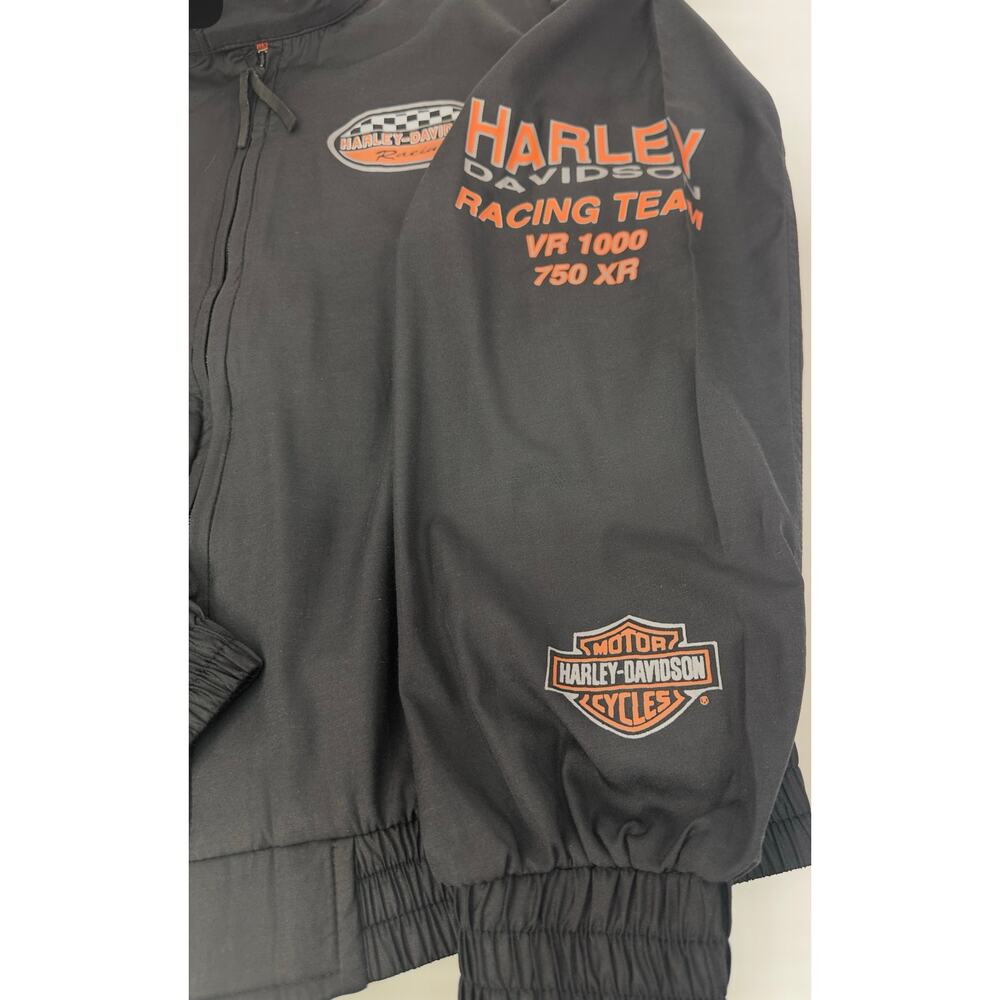 Harley-Davidson Racing Team VR1000 750 XR Windbreaker Jacket Men’s Size Large - Picture 6 of 13